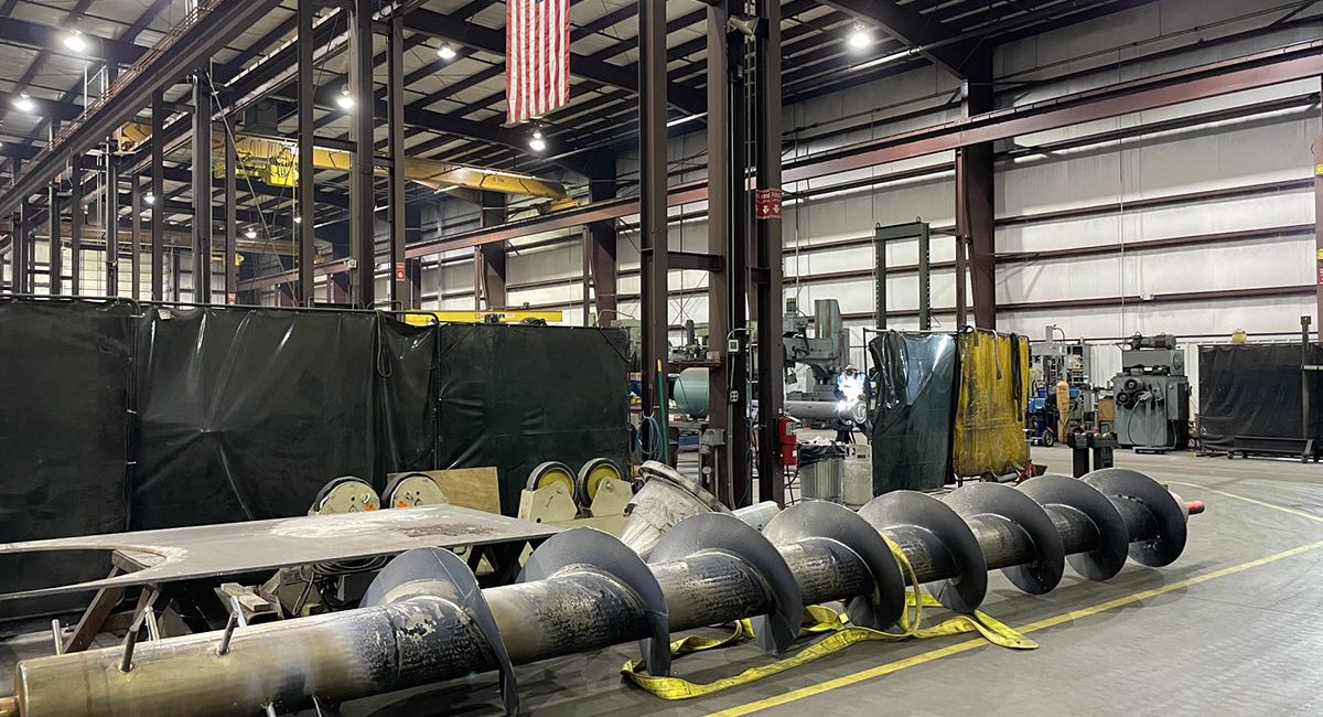 Conveyor Screw Repair